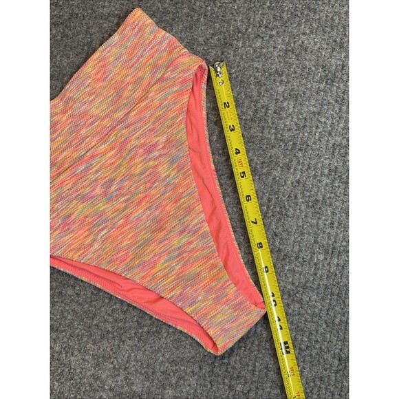 American Eagle Outfitters Aerie SMALL High Cut Cheeky Bikini Bottom Colorful NEW - Picture 7 of 7